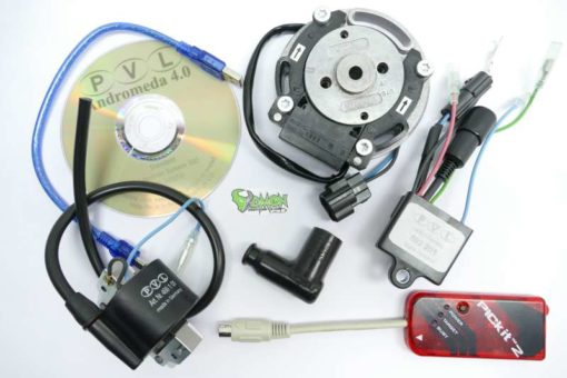 PVL Coil free programable complete System CDI + Coil , Software , CD, Coil Stator, Rotor